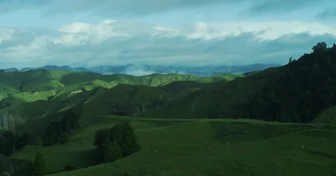 Middle Earth landscape Stock Footage 54619496