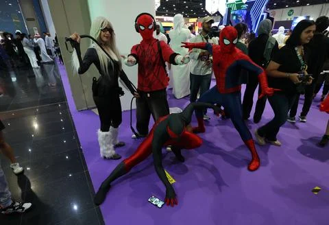 Middle East Film &amp; Comic Con 2026 in Abu Dhabi, United Arab Emirates - 11 Sep 20 Stock Photos