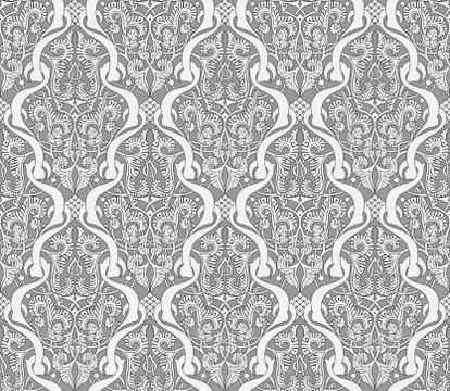 Middle eastern arabic pattern Stock Illustration