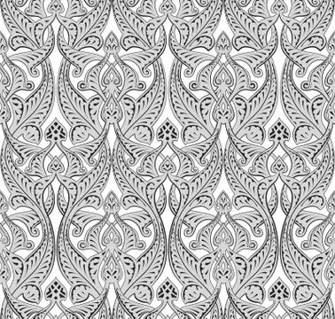 Middle eastern arabic pattern Stock Illustration