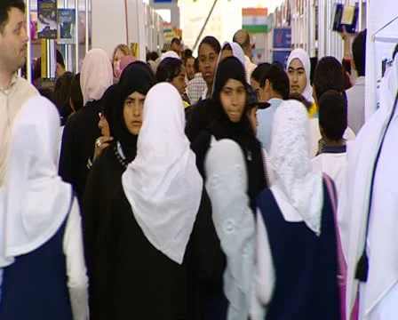 Middle Eastern Crowds 7 Video stock 12675024