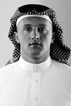 Middle eastern man portrait Stock Photos