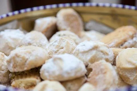 Middle eastern pastries Foto stock