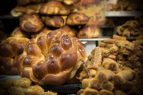 Middle Eastern Pastry Stock Photos