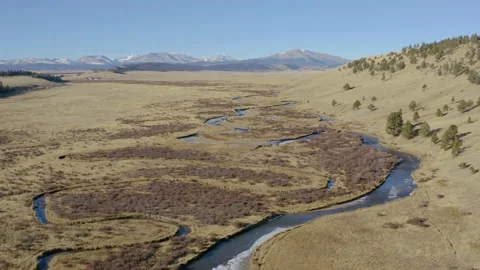Middle Fork of the South Platte River Stock Footage 166486444