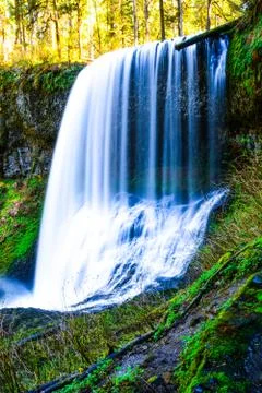 Middle North Falls Stock Photos