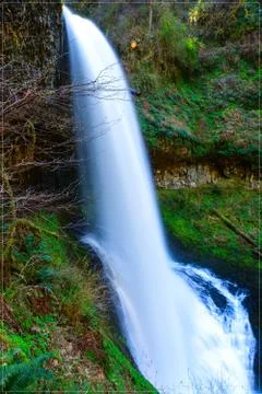 Middle North Falls Stock Photos