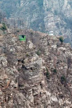 In the middle of nowhere concept Stock Photos