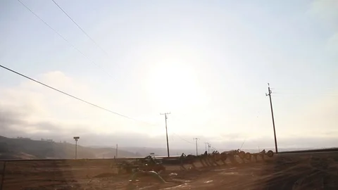 The middle of nowhere Stock Footage 109171219