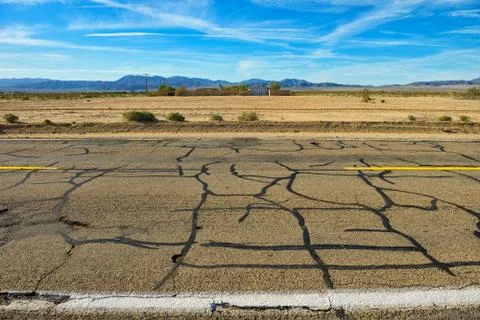 In the middle of nowhere. Stock Photos