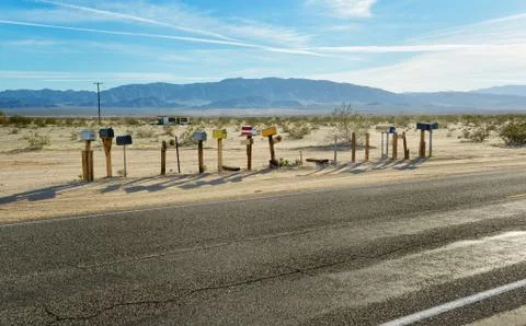 In the middle of nowhere. Stock-Fotos