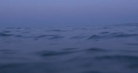 Middle of the Ocean Stock Footage 262082546