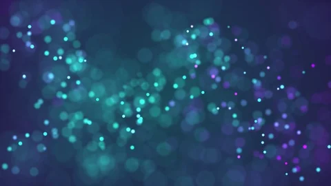 Middle purple green Abstract blinking glowing Glittering dust Particles loop Stock Footage 86227684