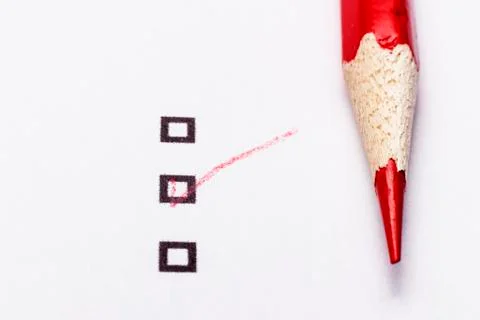 Middle Red Box Stock Photos