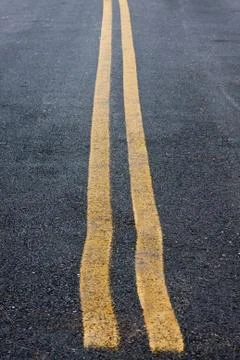 Middle of the road Stock Photos