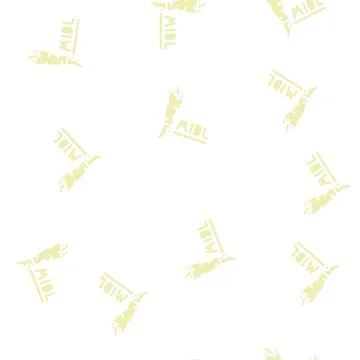 Middle spice pepper glyph vector seamless pattern Stock Illustration