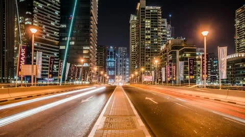 In the middle of the Street 4K Stock Footage 12671242