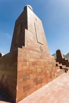 Middle of the World Monument Stock Photos