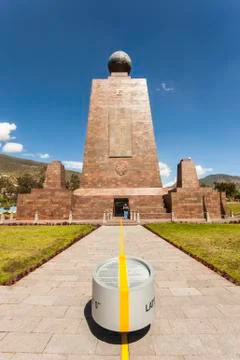 Middle of the World Monument Stock Photos