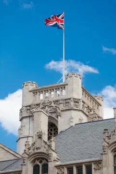 Middlesex guildhall tower Stock Photos