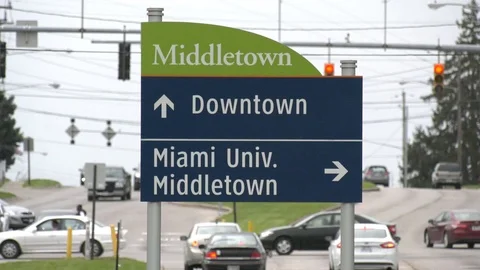 Middletown, OH Stock Footage 106941170