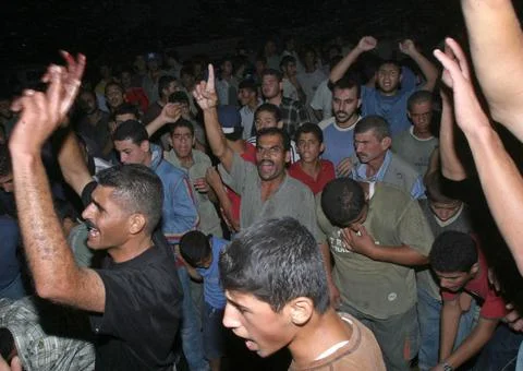 Mideast Gaza Apache Attack - Sep 2004 Stock Photos