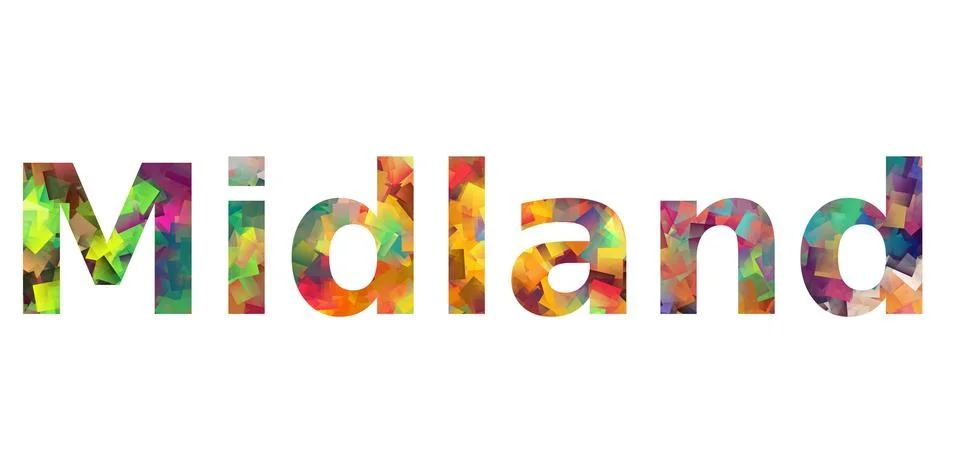 Midland Stock Illustration