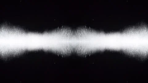 Midline Dance  2 rapidly changing white activity.   Intense Stock Footage 256711871