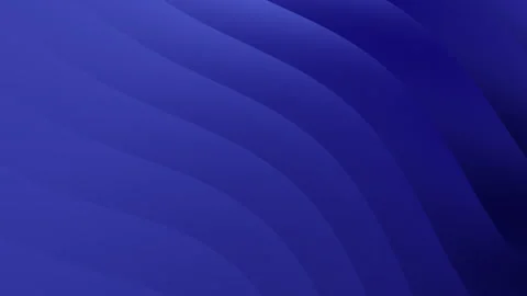 Midnight blue gradient abstract wave modern background deep texture smooth c Stock Footage 330571968