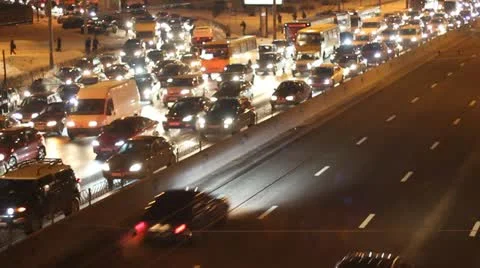 Midnight city Video stock 21019746