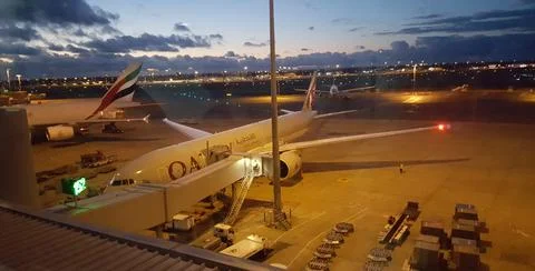 Midnight flight Stock Photos