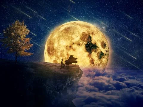 Midnight lullaby Stock Photos