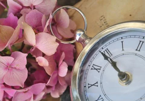 Midnight o clock soon Stock Photos