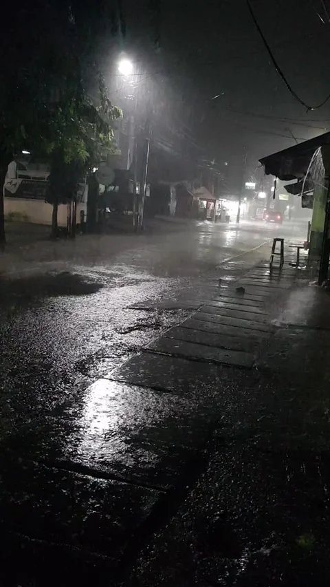 MIDNIGHT RAIN Stock Footage 234215097
