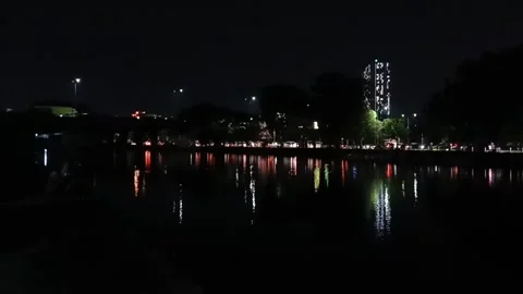 Midnight River 動画素材 286087058