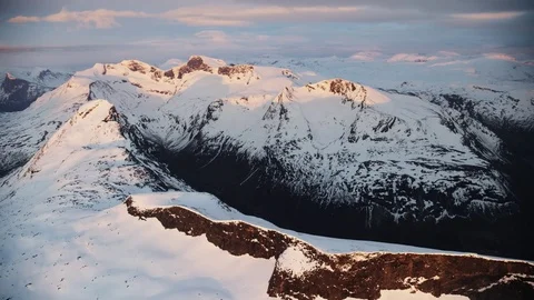 The Midnight Sun in Norway Video stock 81453220