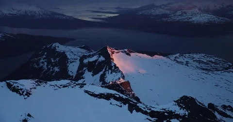 The Midnight Sun in Norway Video stock 81453781