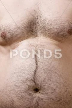 Midsection of a shirtless man Stock Photos