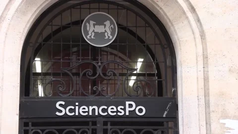 In the midst of controversy at Harvard, Sciences Po's foreign applications soar  Stock Footage 309933287
