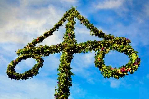 Midsummer celebrations Stock Photos