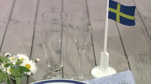 Midsummer party Stock Footage 11287536