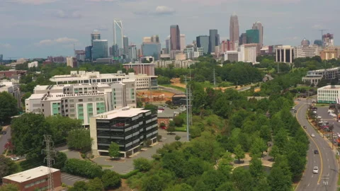 Midtown Charlotte Vídeos de archivo 138910850
