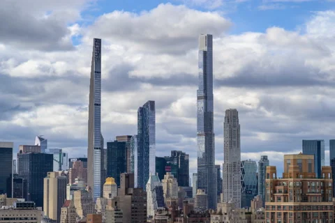 Midtown Manhattan Defocus Timelapse Stock Footage 223608327