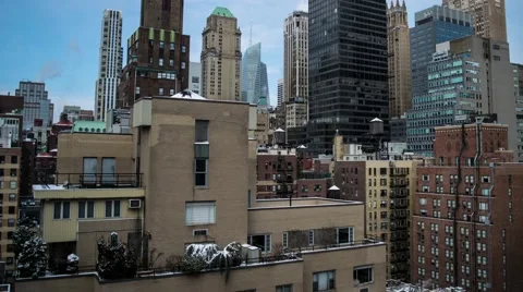 Midtown Manhattan 库存影片 69008804