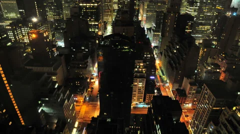 Midtown Manhattan - NYC HD Time lapse Stock Footage 34997425