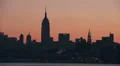 Midtown Manhattan Skyline Morning Twilight 3 HD Footage