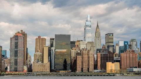 Midtown skyline Fotos Stock