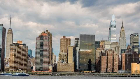 Midtown skyline Stock Photos