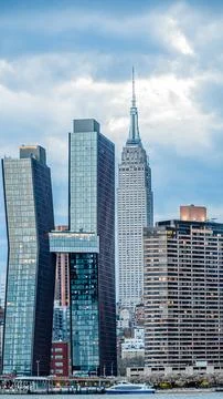 Midtown skyline Stock Photos