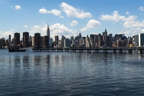 Midtown by the water Stock Photos